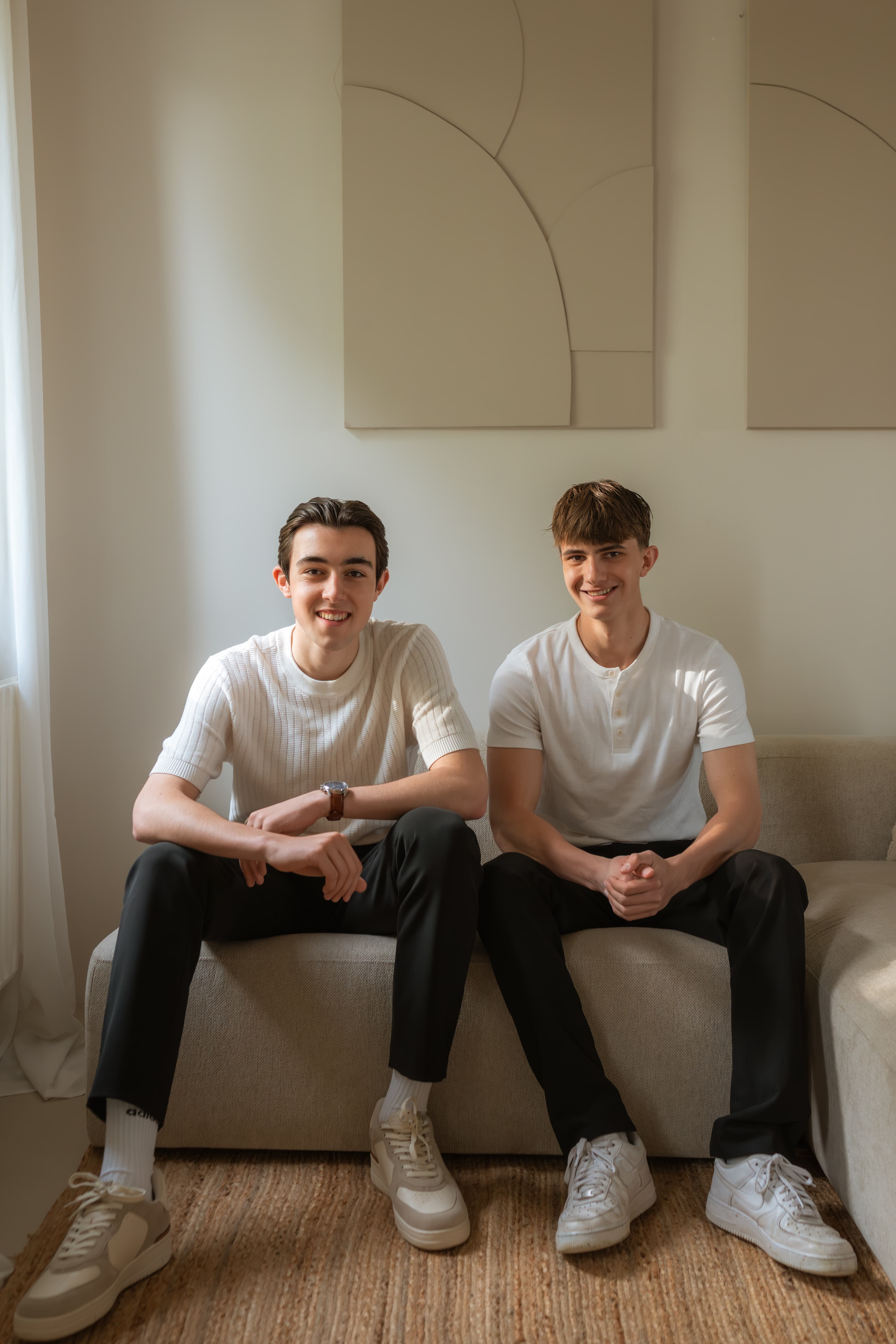 Jelle en Thomas van Groeimaten